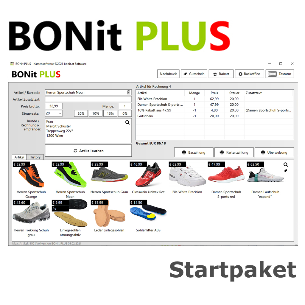 BONit PLUS Startpaket 1 Jahr Laufzeit