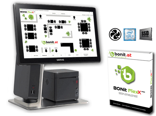 BONit FlexX PRO Kassensystem SAM4S 15,6
 Handel und Gastronomie